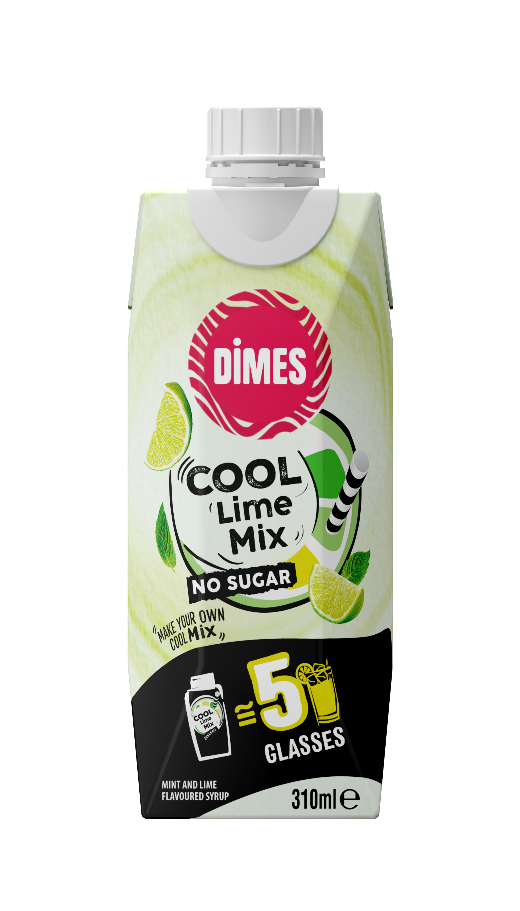 DİMES Cool Lime Mix No Sugar