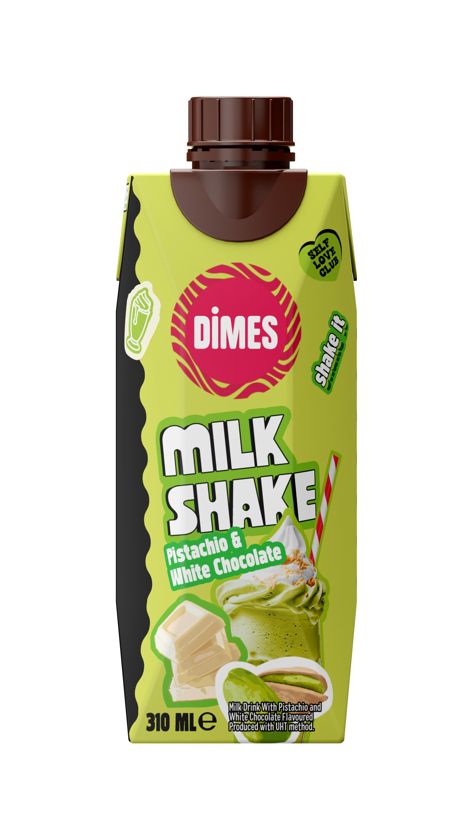 DİMES Pistachio & White Chocolate Milkshake
