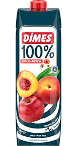 DİMES Premium 100% Apple -Peach Juice