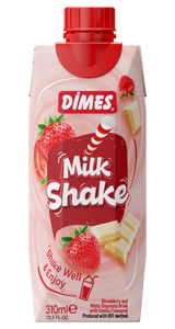 DİMES Strawberry & White Chocolate Milkshake