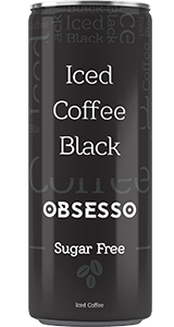 OBSESSO Iced Coffee Black - Sugar Free