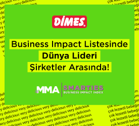 DİMES Dünyanın En Etkili 10 Uluslararası Gıda Markasından Biri, Türkiye’de İlk Sırada