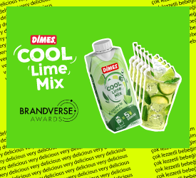 DİMES COOL Lime Mix Göründüğünden Daha Fazlası Kampanyası Ödüle Doymuyor