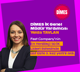 DİMES İnsan Kaynakları Genel Müdür Yardımcısı (CHRO) Yelda Tavlan, Türkiye’nin En Yenilikçi 50 İK Lideri Arasında