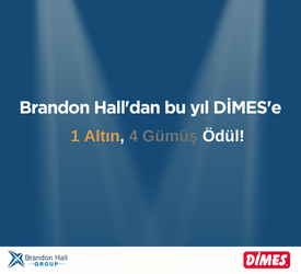 DİMES İnsan Kaynakları Uygulamalarına 5 Kategoride 5 Brandon Hall Mükemmellik Ödülü