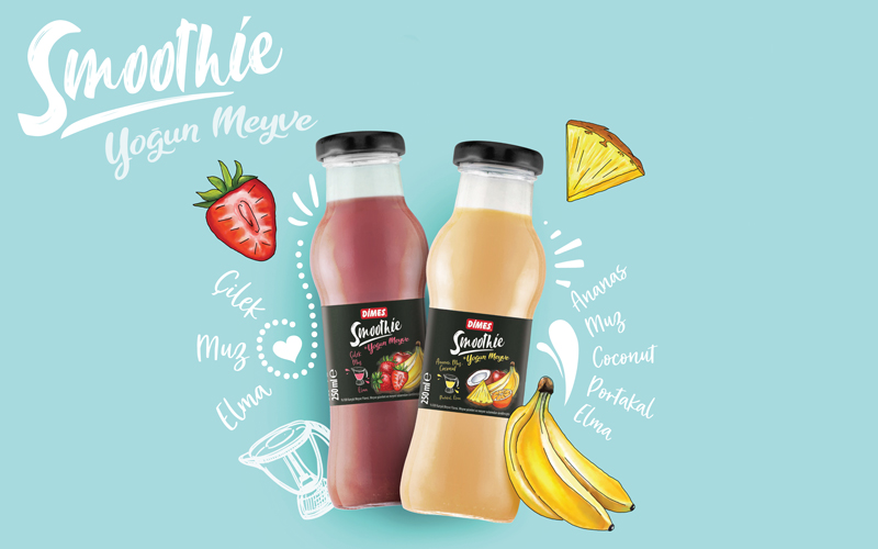 DİMES'ten Meyvenin En Pratik Hali: DİMES Smoothie