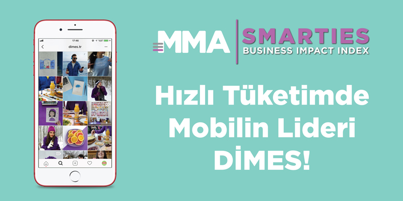 Hızlı Tüketimde Mobilin Lideri DİMES!